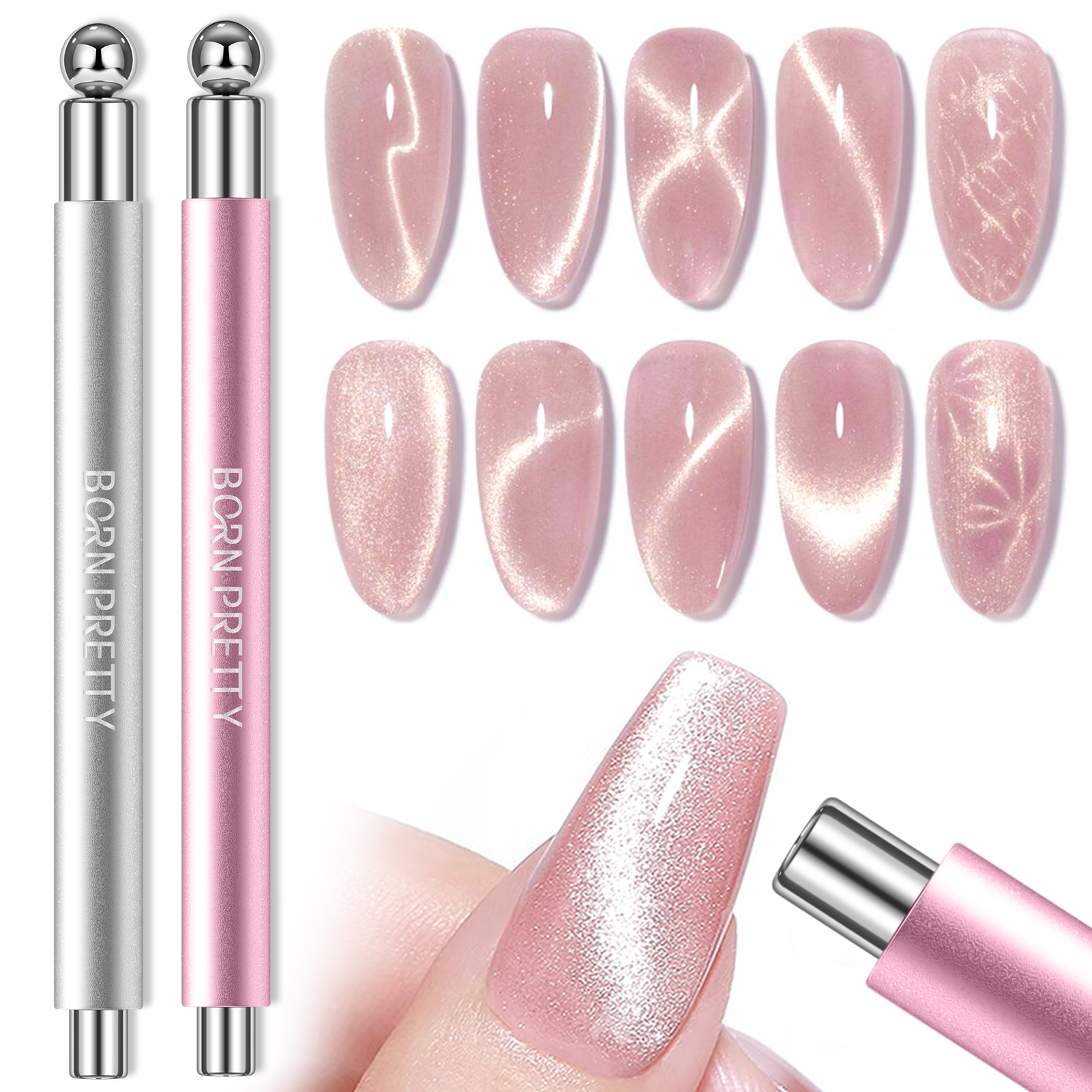 Contour Palette Stick - BORN PRETTY Çift Uçlu Kedi Gözü