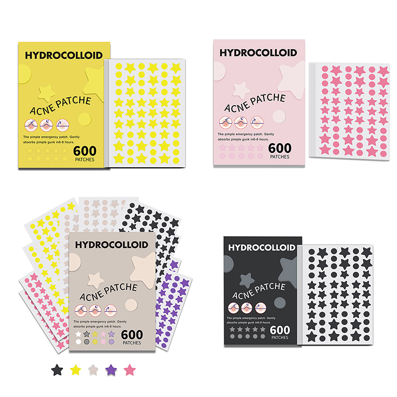 Beauty Makeup Tool - 600 adet/takım Yıldız Sivilce Yama Akne