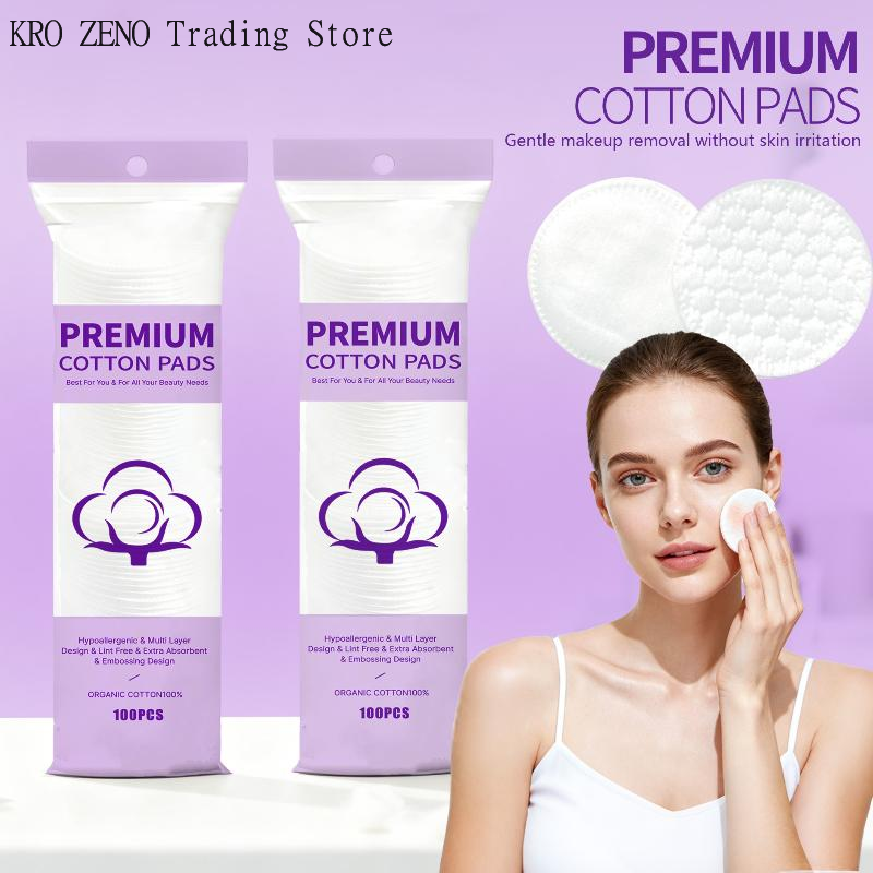 Beauty Makeup Remover - Tek kullanımlık makyaj pamuğu pedi 100/120