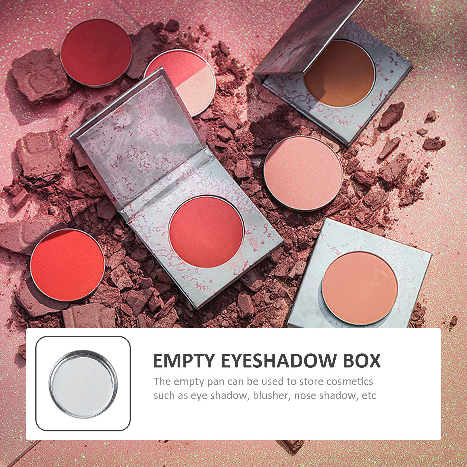 Eyeshadow Palette - 30 Adet Boş Göz Farı Kabı