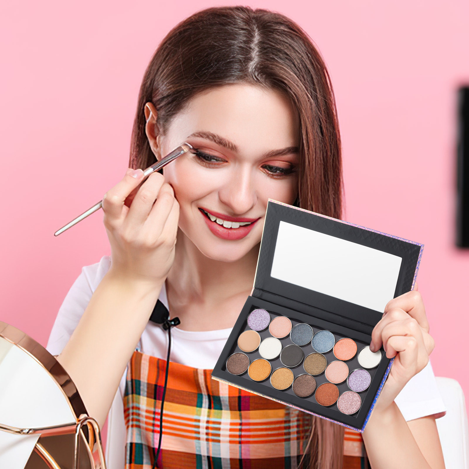 1 takım manyetik makyaj paleti - Eyeshadow Palette incelemesi ve fiyatı
