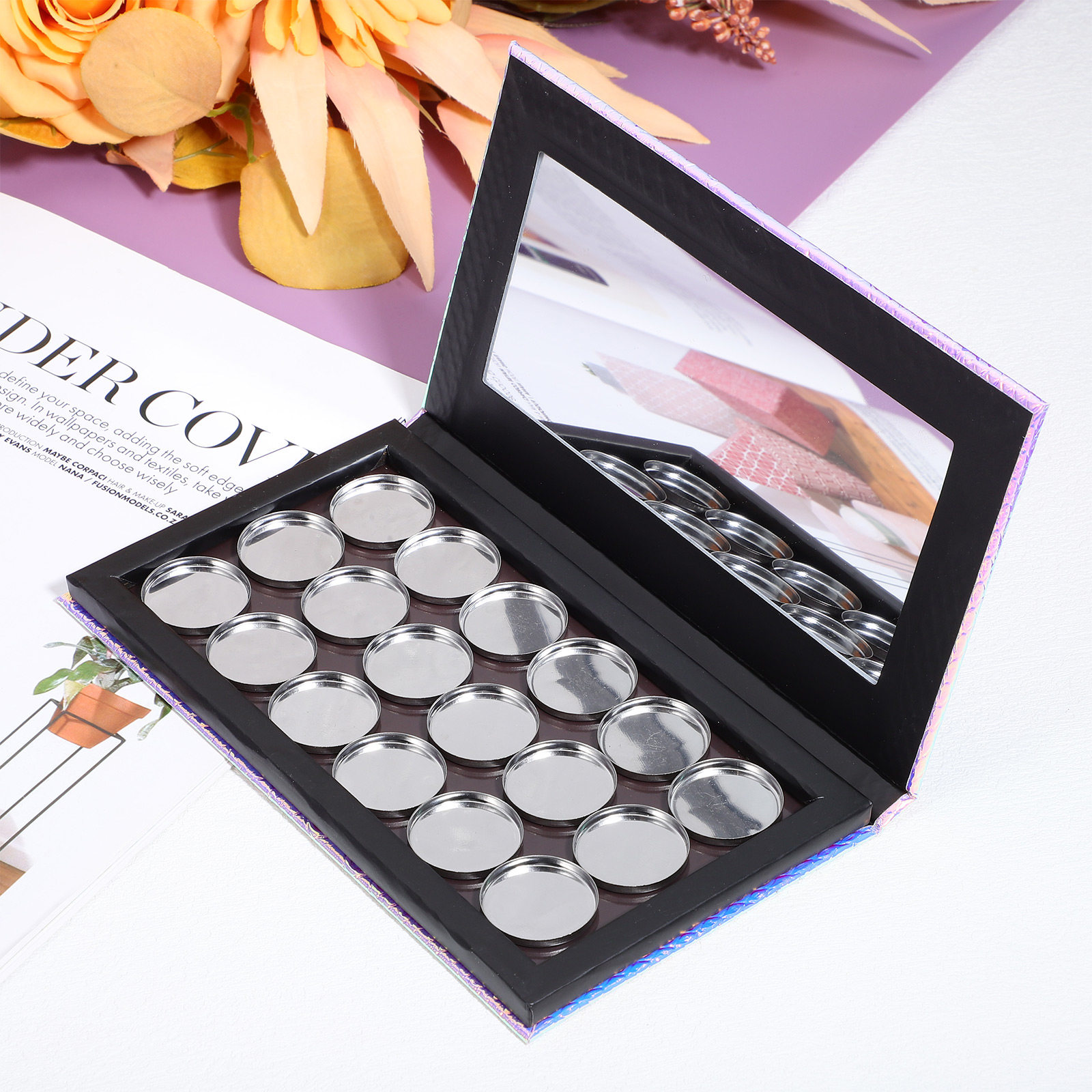 1 takım manyetik makyaj paleti - Eyeshadow Palette incelemesi ve fiyatı