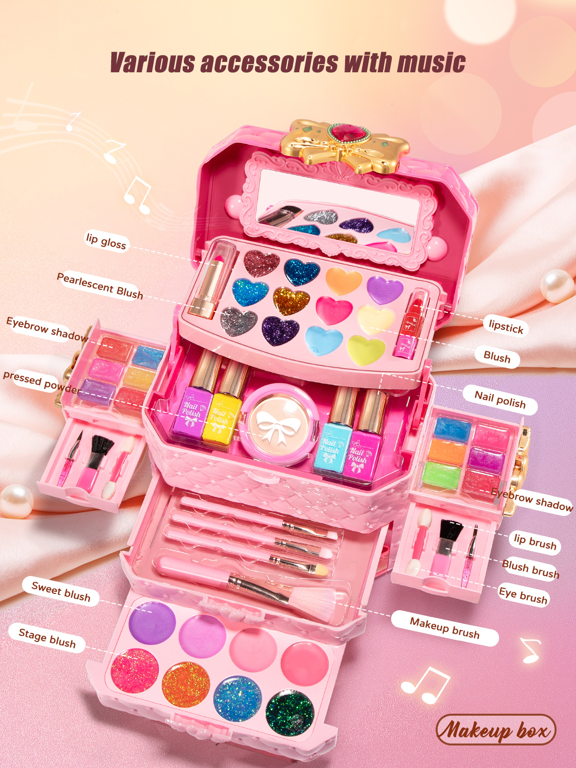 Kızlar makyaj seti bebek kozme - Beauty Makeup Games For Girls incelemesi ve fiyatı