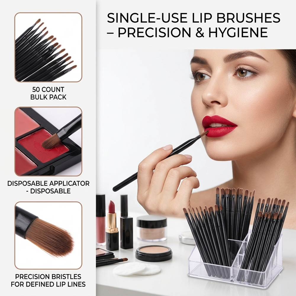 50/100 adet Tek Kullanımlık Du - Beauty Makeup Tool incelemesi ve fiyatı