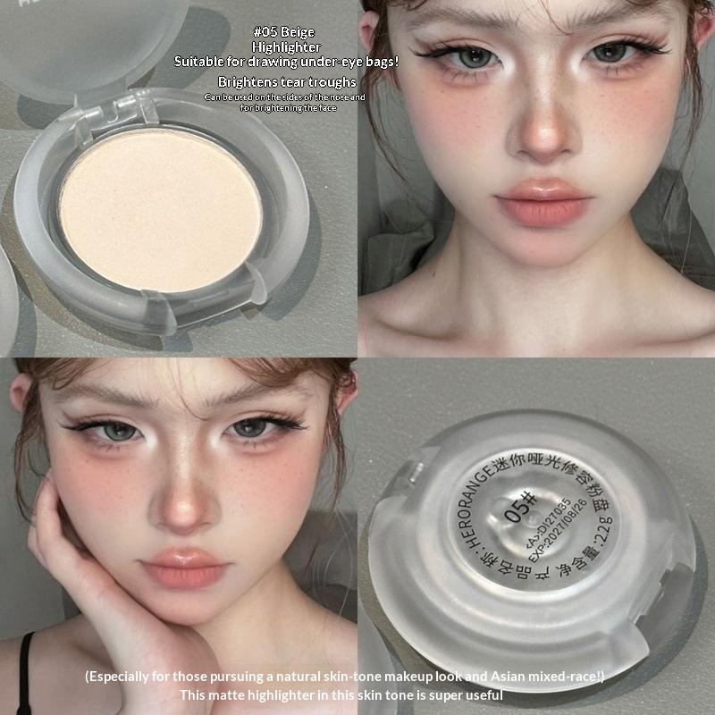 HERORANGE Mat Işıltılı Tek Ren - Eyeshadow Palette incelemesi ve fiyatı