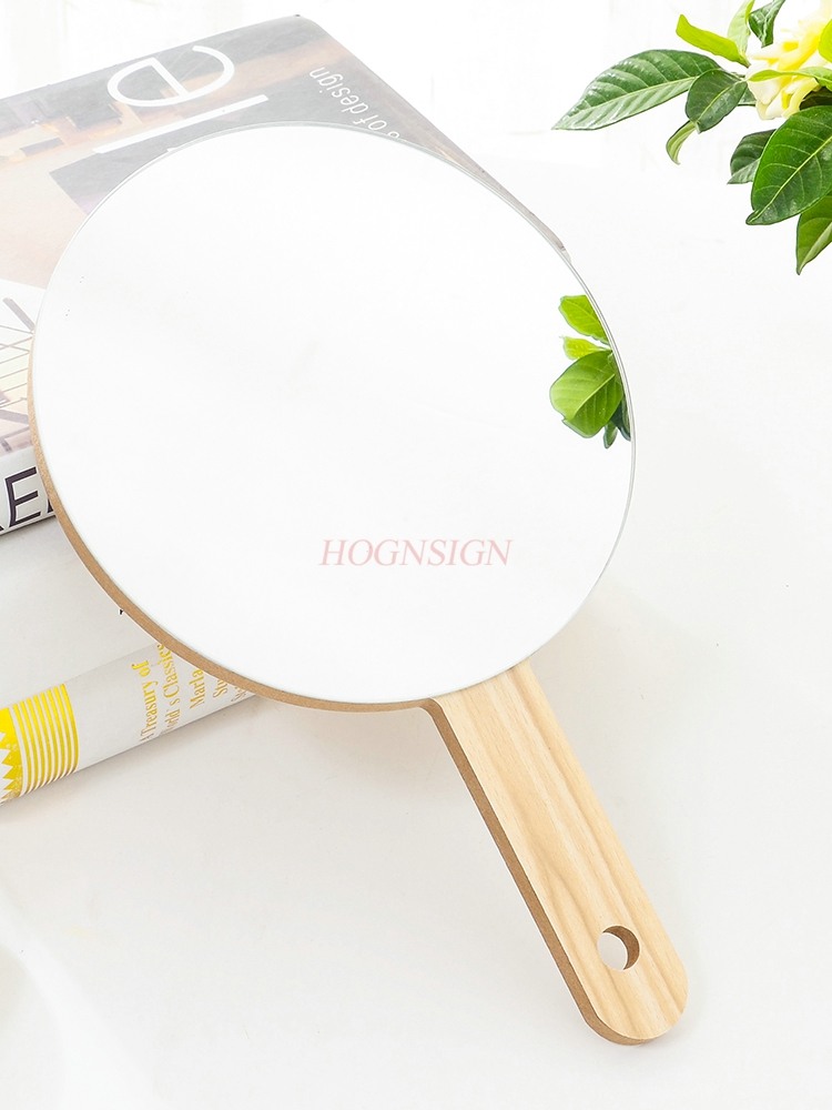 Ahşap saplı ayna, yüksek çözün - Beauty Makeup Definition incelemesi ve fiyatı