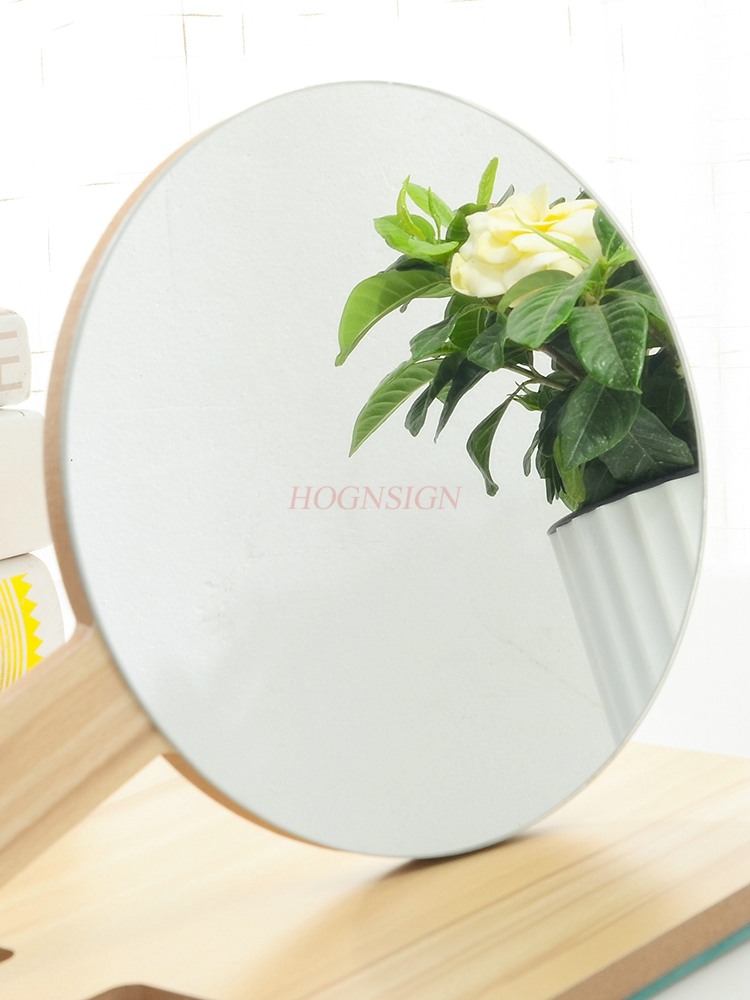 Ahşap saplı ayna, yüksek çözün - Beauty Makeup Definition incelemesi ve fiyatı