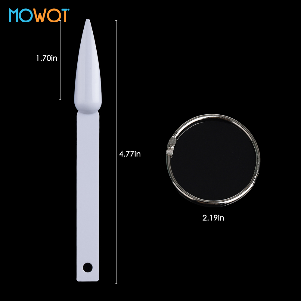 MOWOT 40 adet Stiletto Tırnak  - Contour Palette Stick incelemesi ve fiyatı