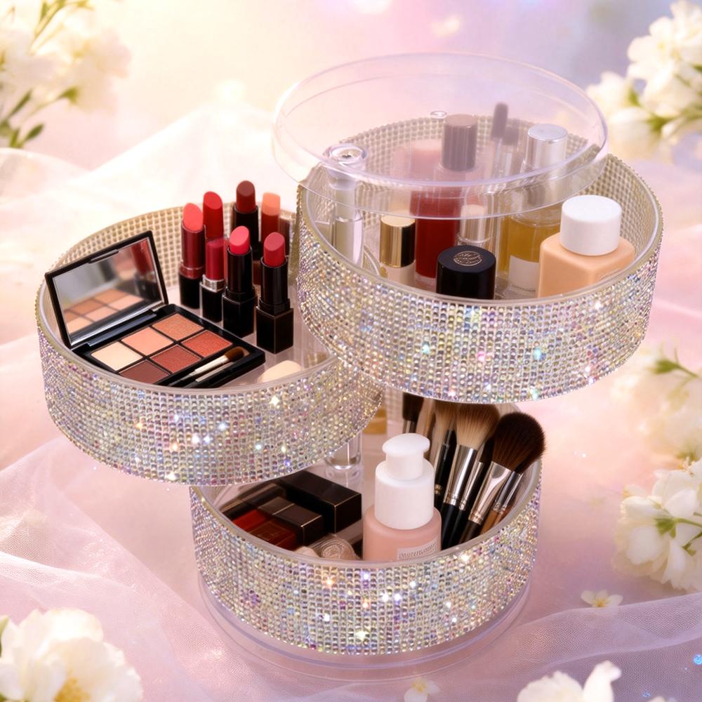 3 Katmanlı Döner Taşlı Makyaj  - Eyeshadow Palette incelemesi ve fiyatı