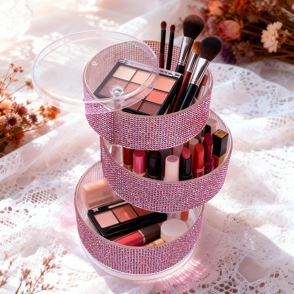 3 Katmanlı Döner Taşlı Makyaj  - Eyeshadow Palette incelemesi ve fiyatı