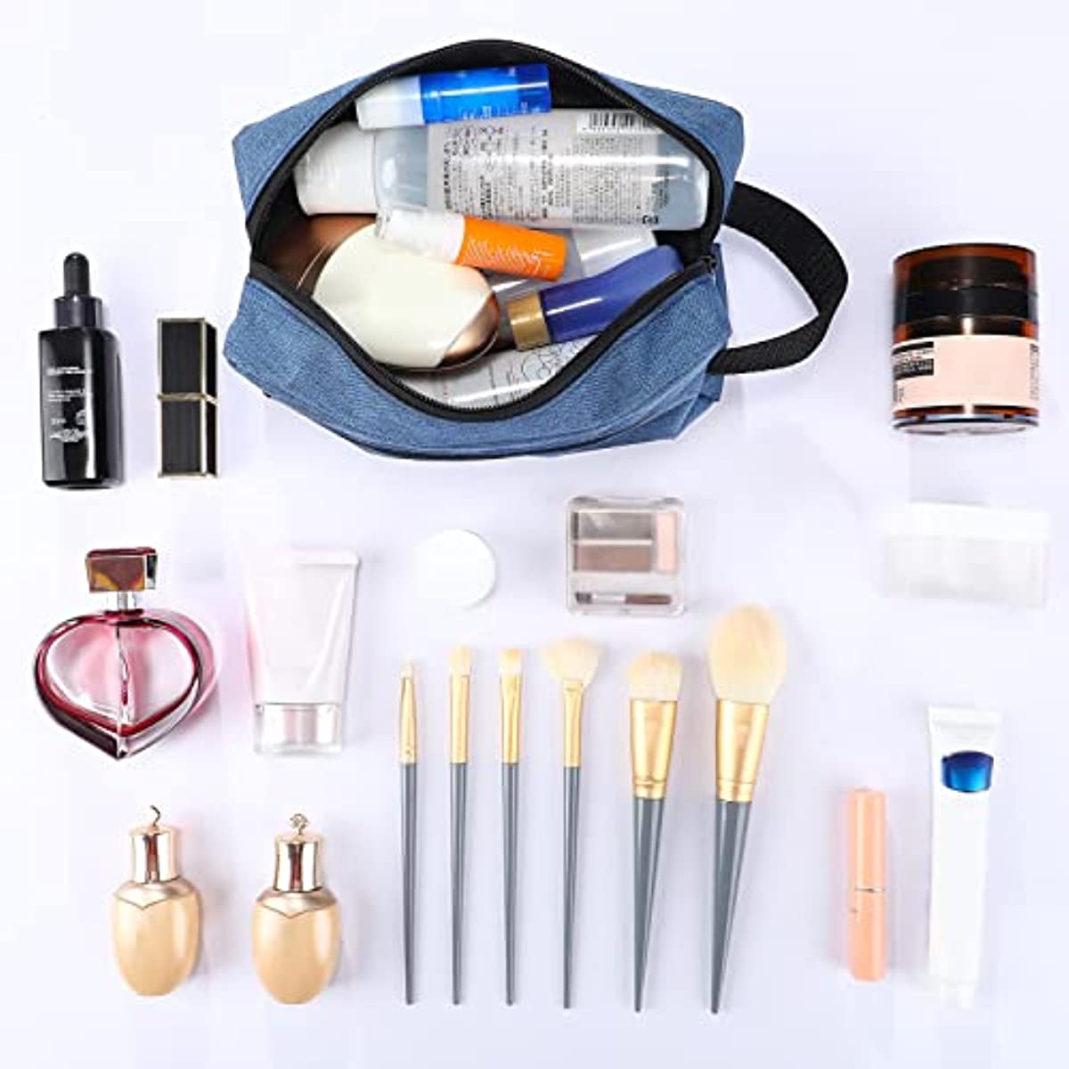 Seyahat erkek makyaj çantası k - Makeup Beauty Necessaire incelemesi ve fiyatı