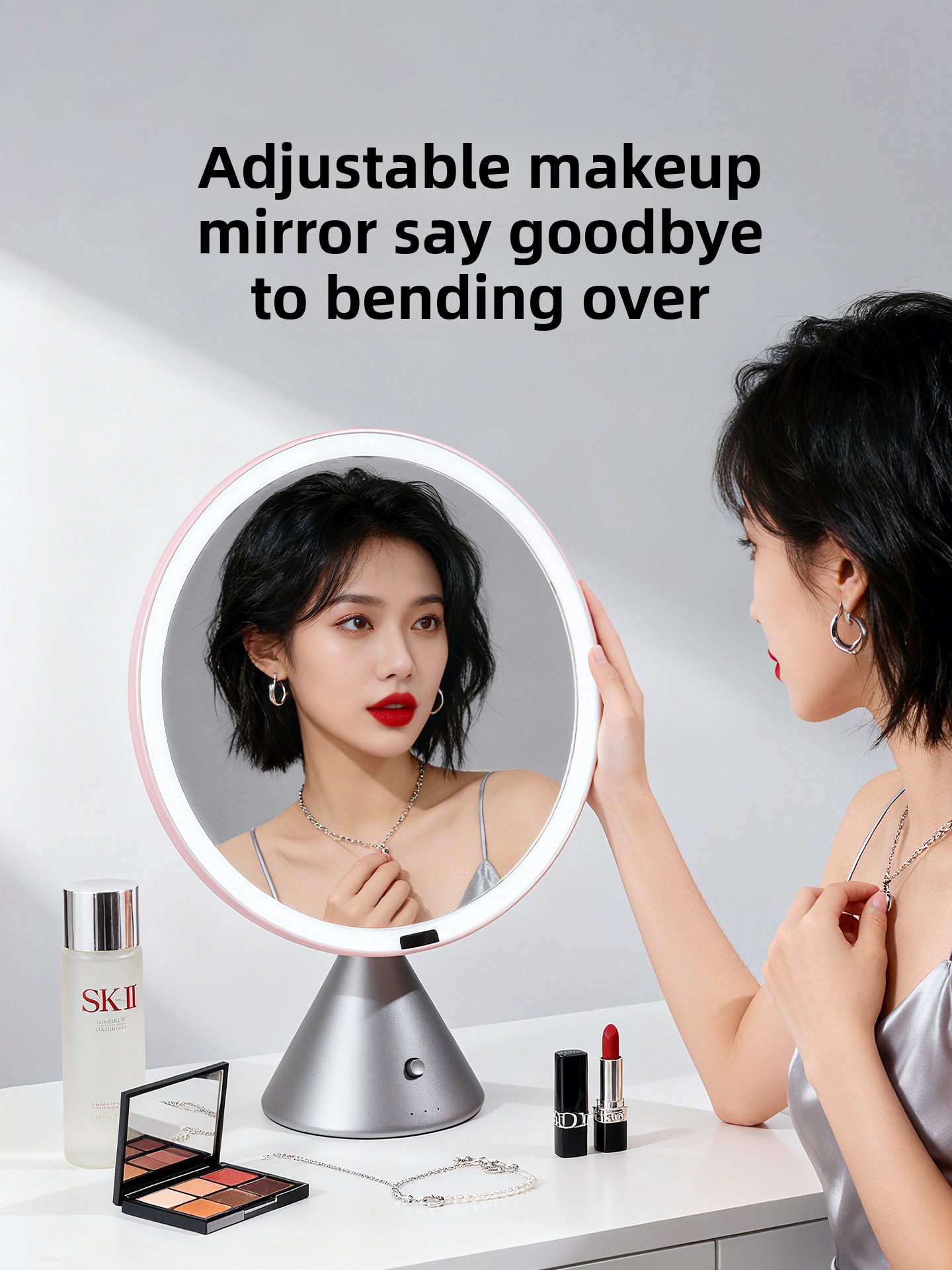 Işıklı lüks masaüstü led akıll - Beauty Makeup Definition incelemesi ve fiyatı