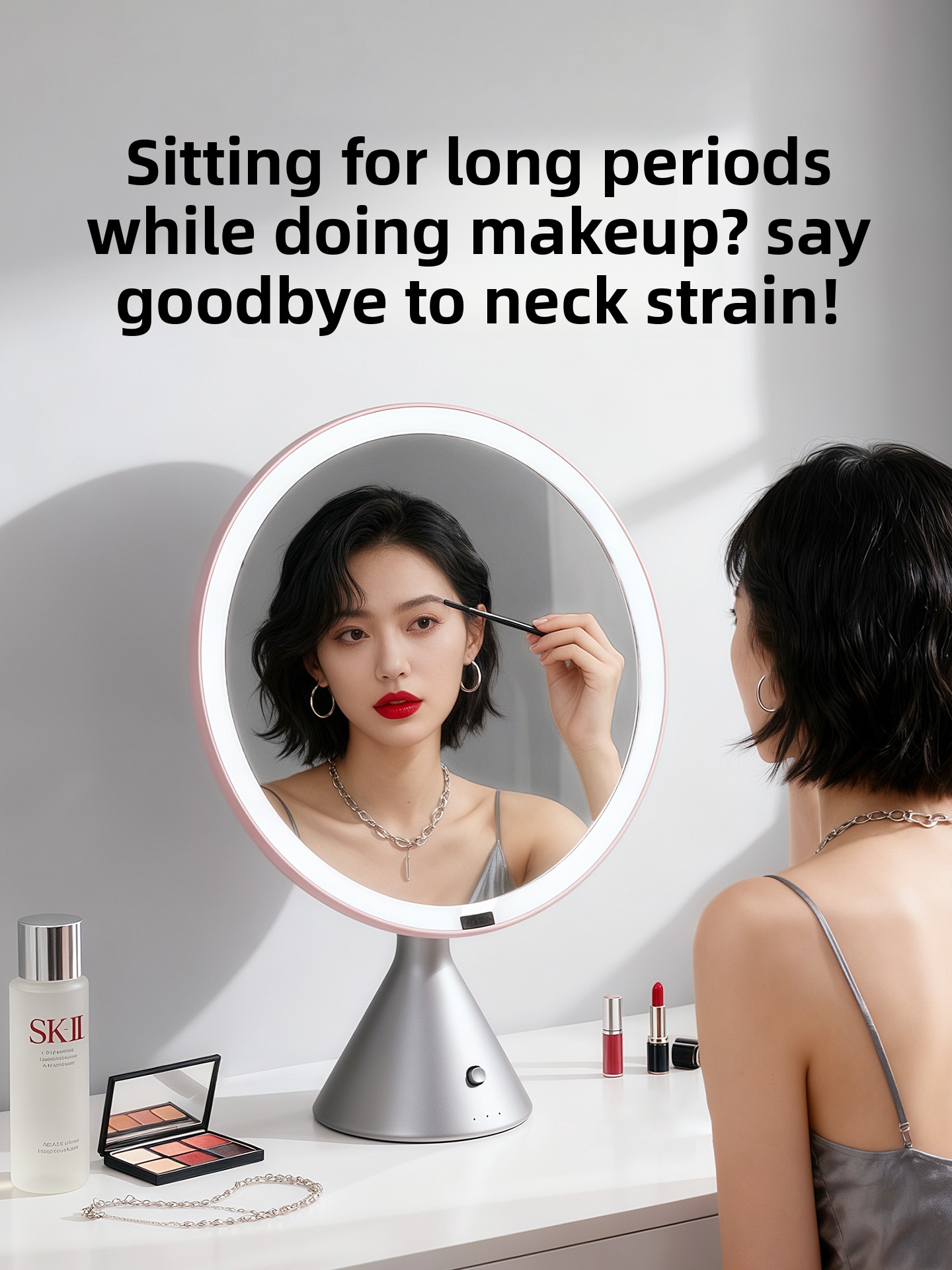 Işıklı lüks masaüstü led akıll - Beauty Makeup Definition incelemesi ve fiyatı