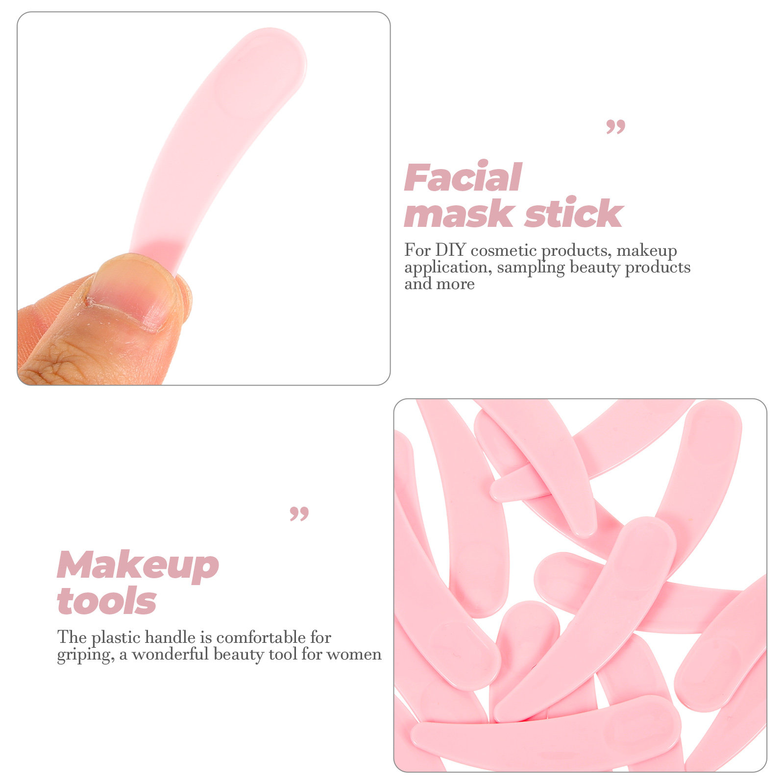 50 Adet Makyaj Kaşığı Yüz Plas - Beauty Makeup Tool incelemesi ve fiyatı